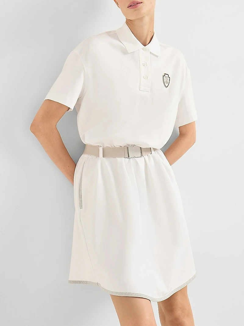 Couture Interlock Mini Dress with Logo