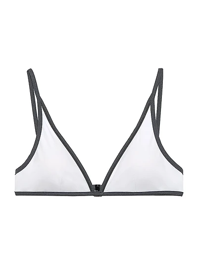 Techno Jersey Bikini Top with Monili
