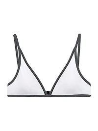 Techno Jersey Bikini Top with Monili