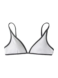 Techno Jersey Bikini Top with Monili