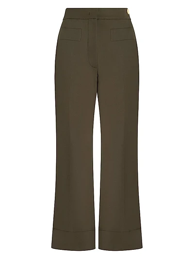 Brody Cropped-Cuff Pants