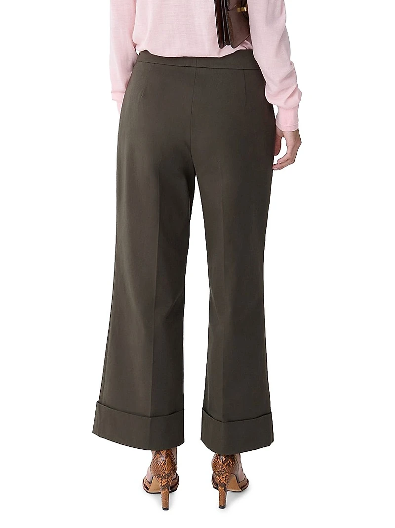 Brody Cropped-Cuff Pants