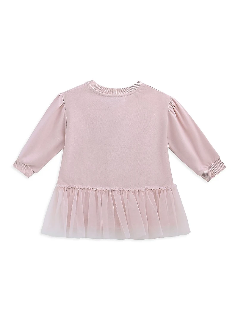 Little Girl's Heart Bow Dress