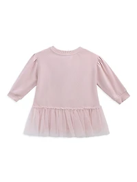 Little Girl's Heart Bow Dress