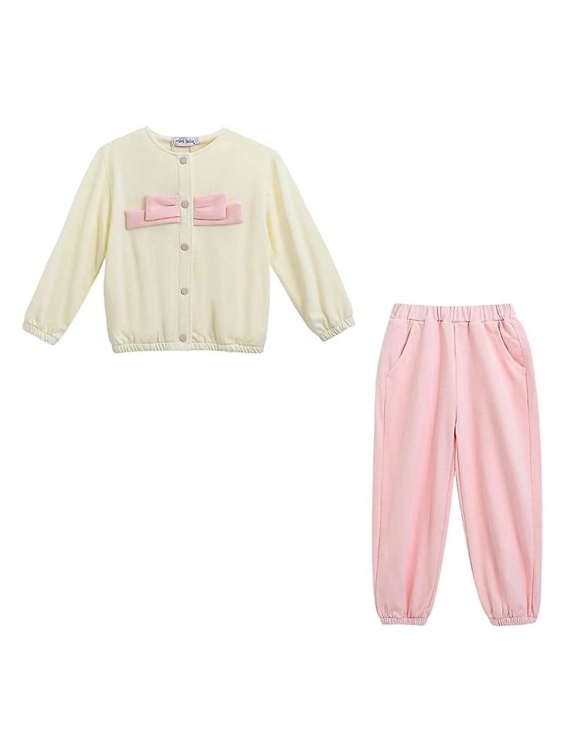 Little Girl's Bunny Tracksuit