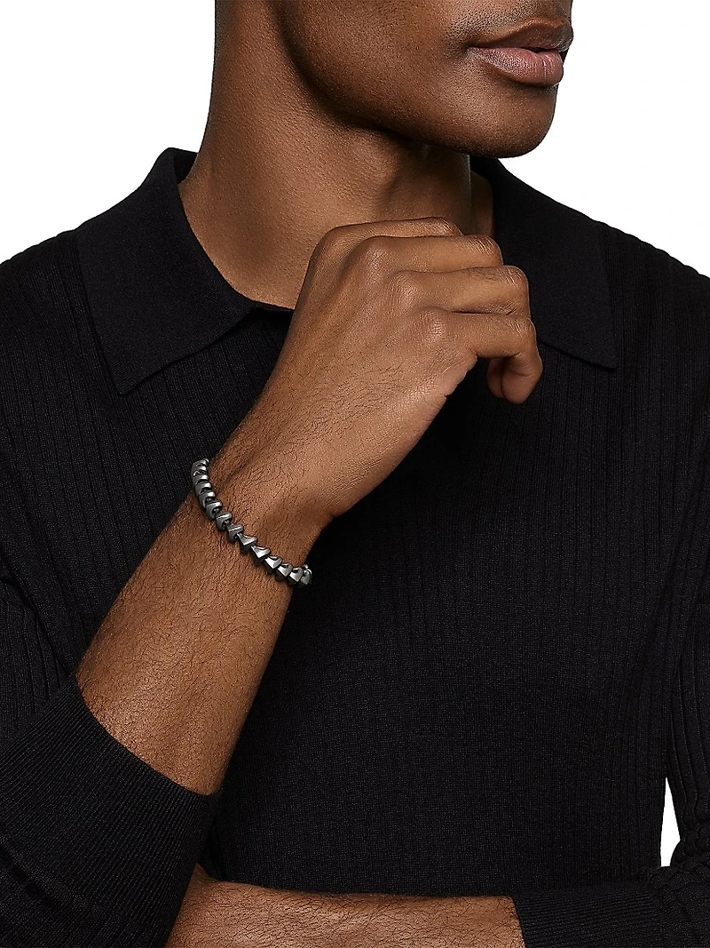 Armory Link Bracelet Anthracite Titanium, 9.5MM