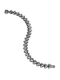Armory Link Bracelet Anthracite Titanium, 9.5MM