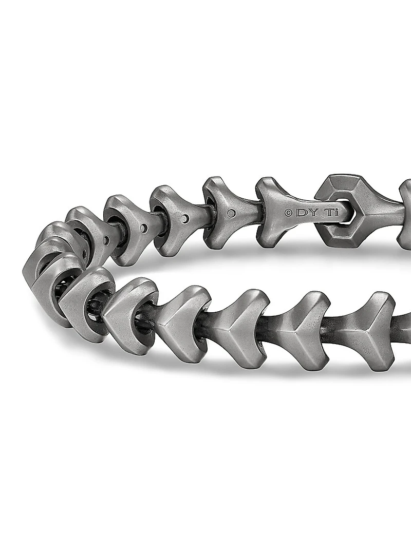 Armory Link Bracelet Anthracite Titanium, 9.5MM