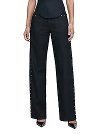 Kaylen Soft Curve SculptSystem High Rise Embellished Jeans