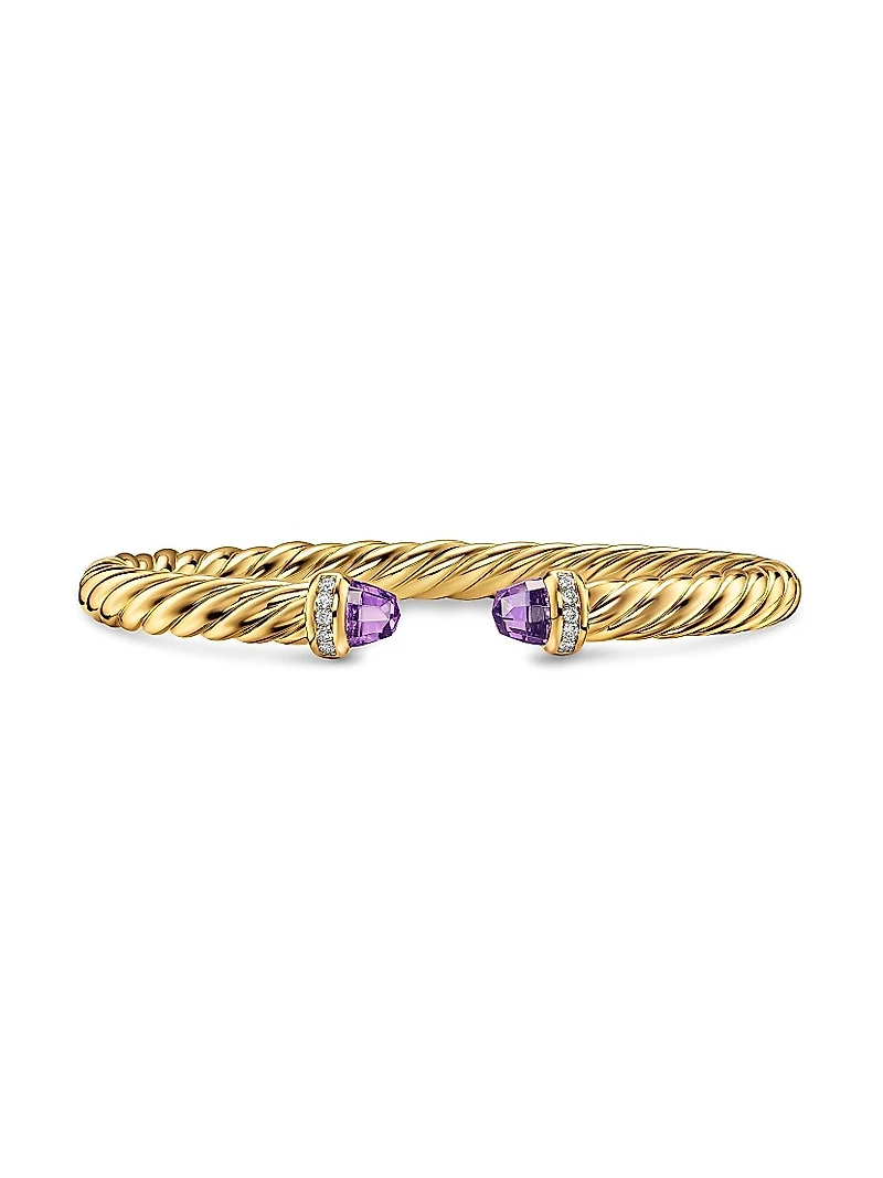 Cablespira Flex Bracelet 18K Yellow Gold