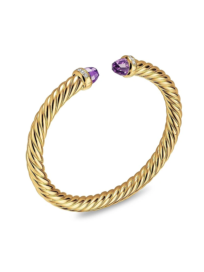 Cablespira Flex Bracelet 18K Yellow Gold