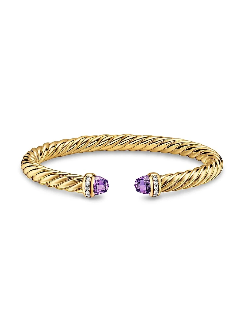 Cablespira Flex Bracelet 18K Yellow Gold