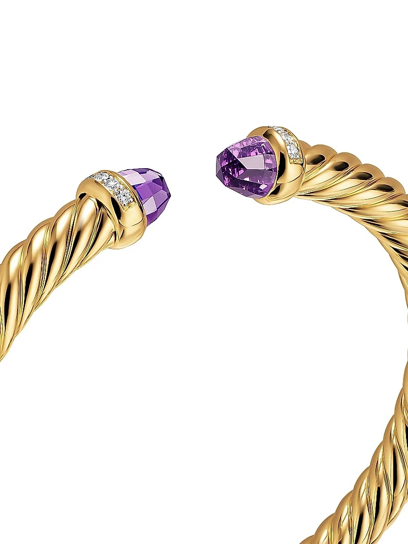 Cablespira Flex Bracelet 18K Yellow Gold