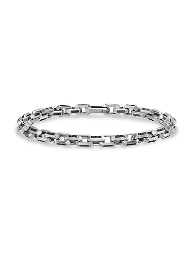 Streamline Link Bracelet Sterling Silver