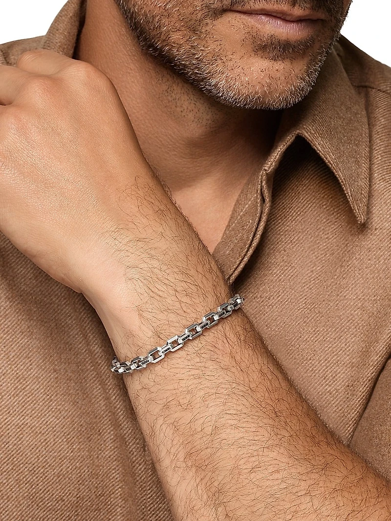 Streamline Link Bracelet Sterling Silver