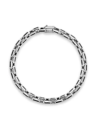 Streamline Link Bracelet Sterling Silver