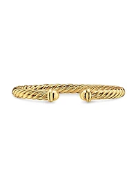 Cablespira Flex Bracelet 18K Yellow Gold, 6MM