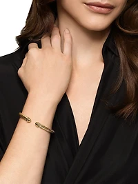 Cablespira Flex Bracelet 18K Yellow Gold, 6MM