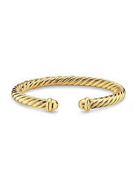Cablespira Flex Bracelet 18K Yellow Gold, 6MM
