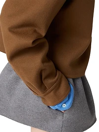 Double Cashmere Mini-Skirt