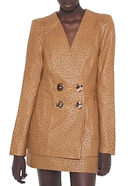 Nadine Leather Blazer