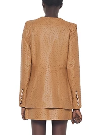 Nadine Leather Blazer