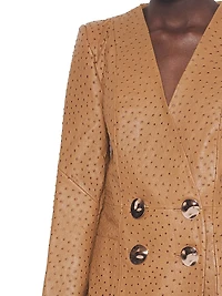 Nadine Leather Blazer