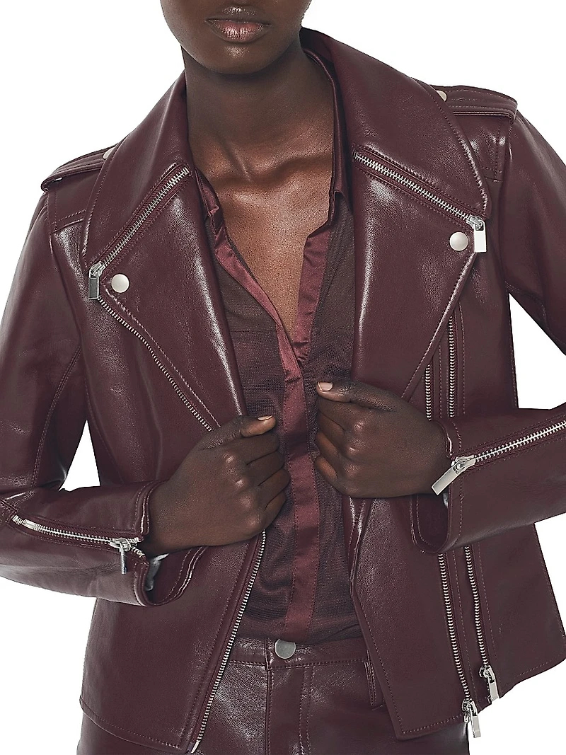 Cindy Leather Jacket