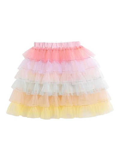 Little Girl's Tiered Tulle Skirt