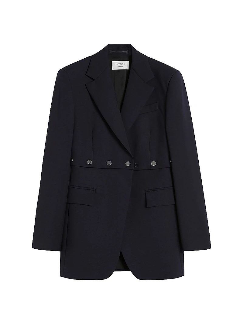 Jacket with Detachable Hem Detail