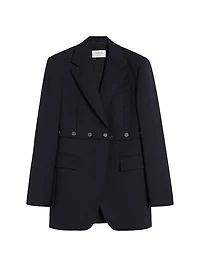 Jacket with Detachable Hem Detail
