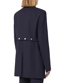 Jacket with Detachable Hem Detail