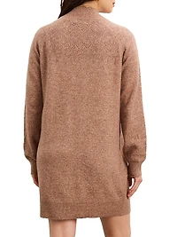 The Cozy Pointelle Poise Mini Maternity Dress