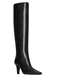 Jill Boots Smooth Leather
