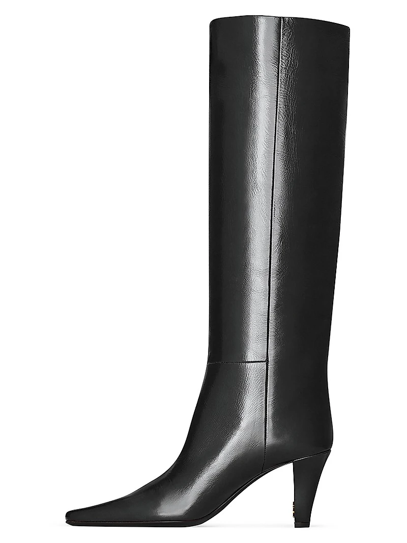Jill Boots Smooth Leather