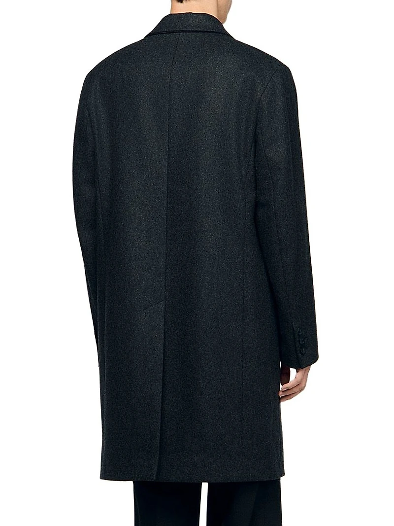 Wool Broadcloth Coat