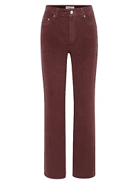 Patti Straight High Rise Corduroy Jeans