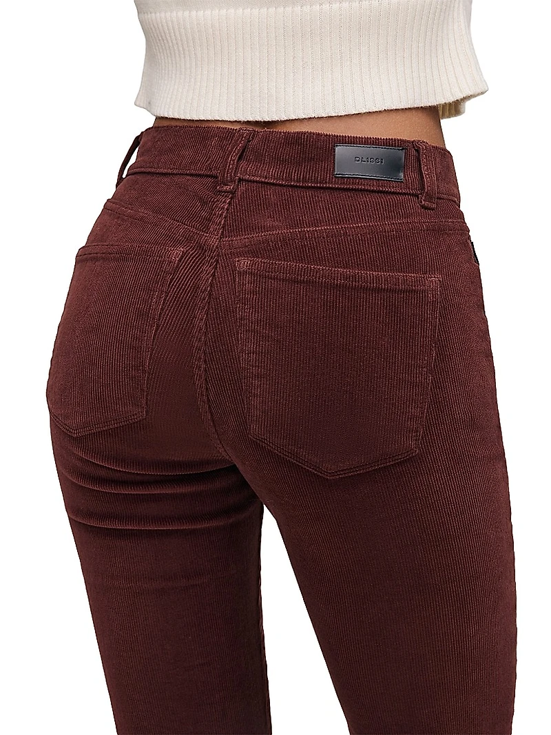 Patti Straight High Rise Corduroy Jeans