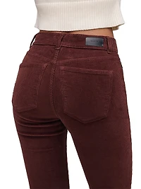 Patti Straight High Rise Corduroy Jeans