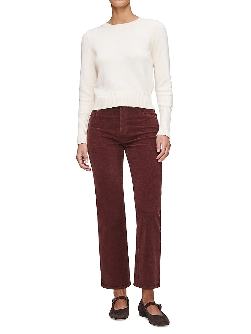 Patti Straight High Rise Corduroy Jeans