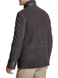 Quilted Shearling Jacket