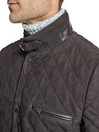 Quilted Shearling Jacket