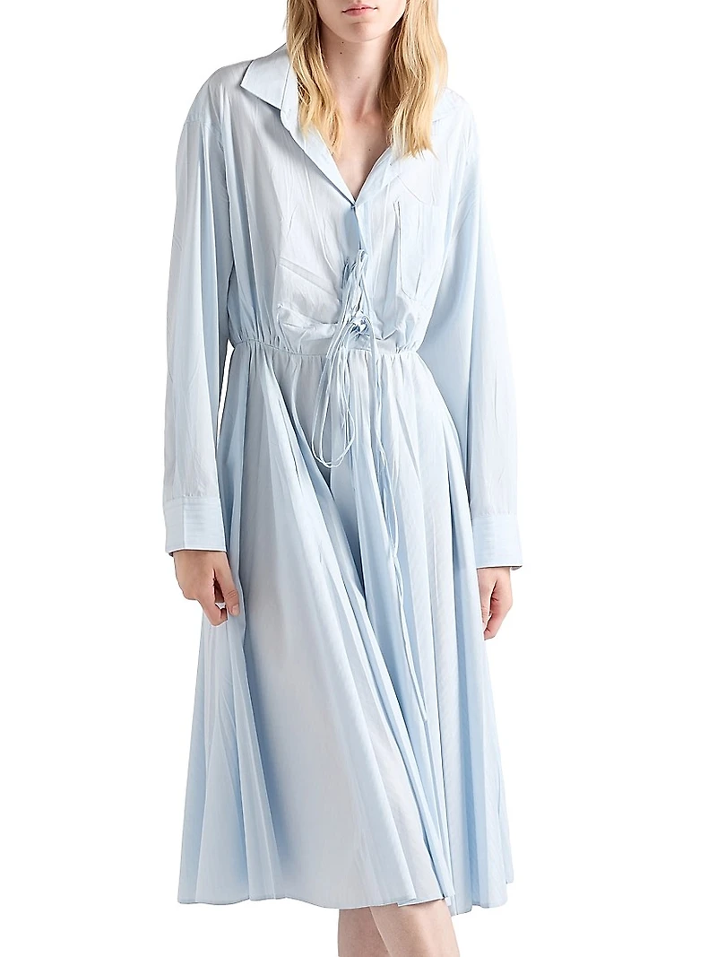 Cotton Midi Dress
