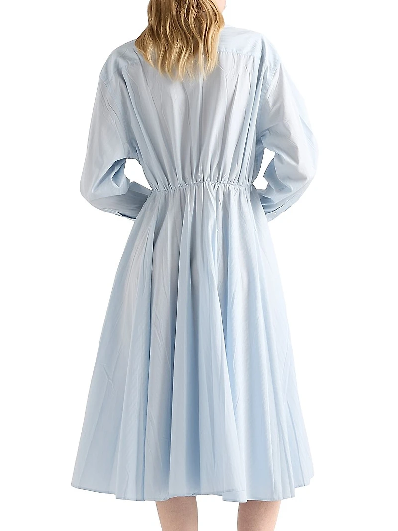 Cotton Midi Dress