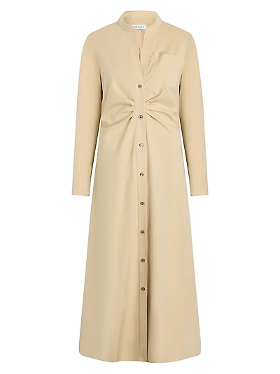 Genny Long Sleeve Shirtdress