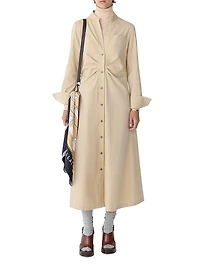 Genny Long Sleeve Shirtdress