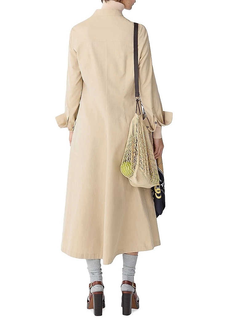 Genny Long Sleeve Shirtdress