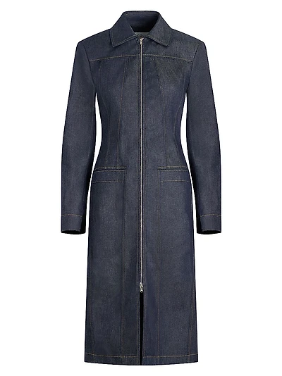 Riia Long Jean Jacket