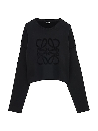 Anagram Wool-Blend Sweater