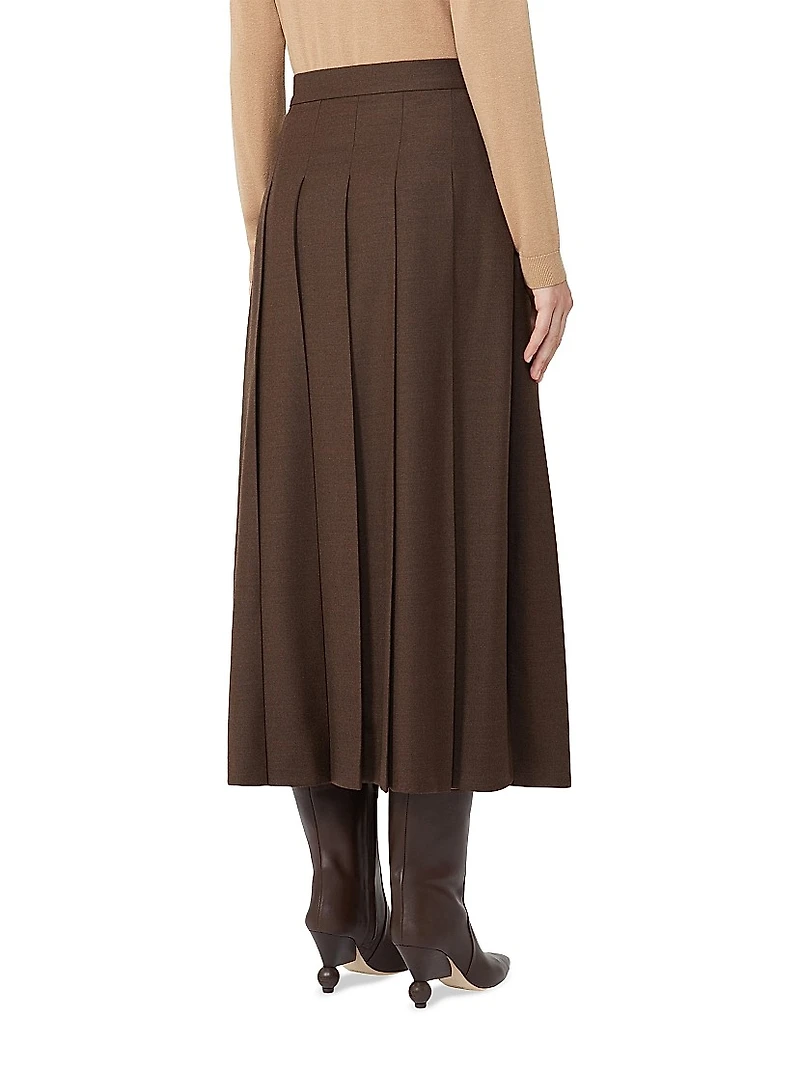Wool Wrap Skirt